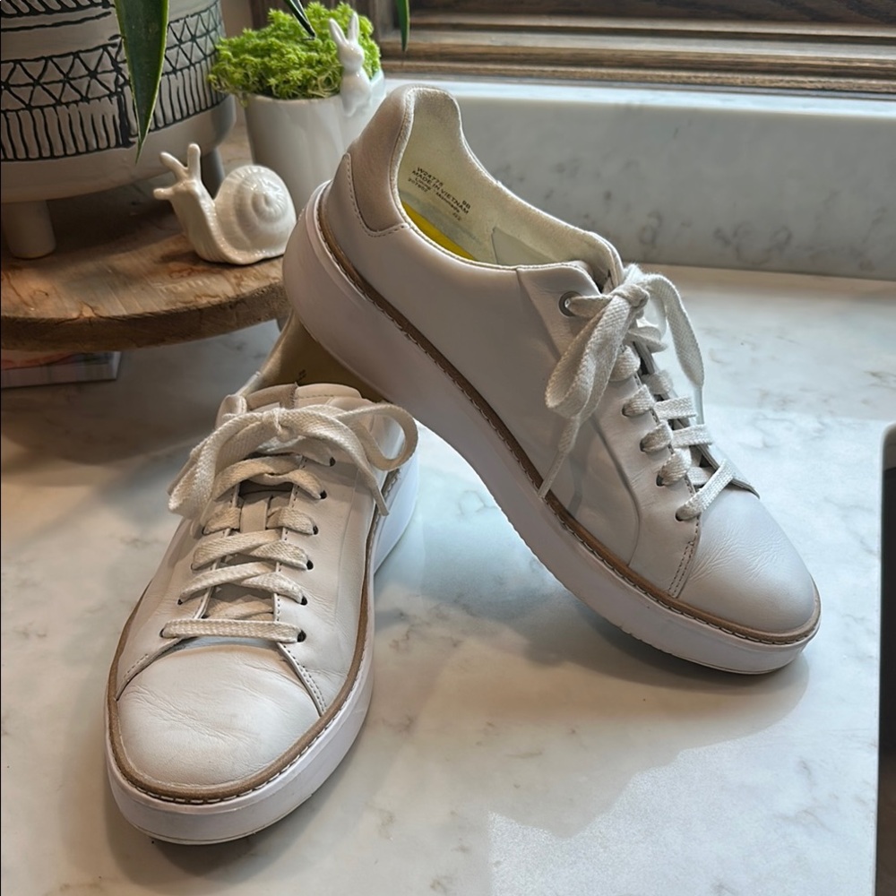 Cole Haan White Athletic Shoes
